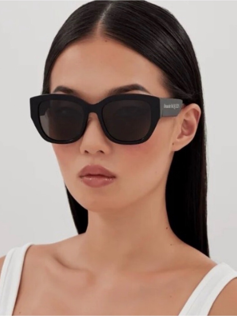 Alexander McQueen Bold 55MM Butterfly Sunglasses NWT